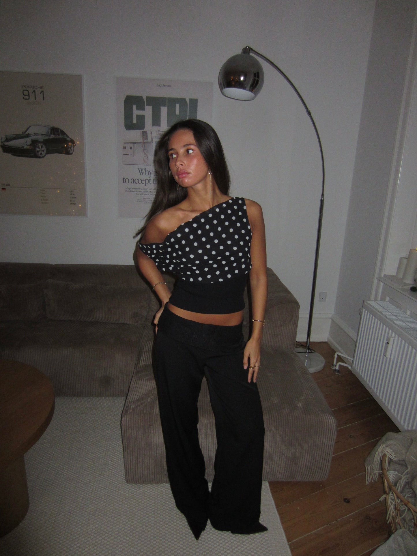 KIMMIE POLKADOT TOP