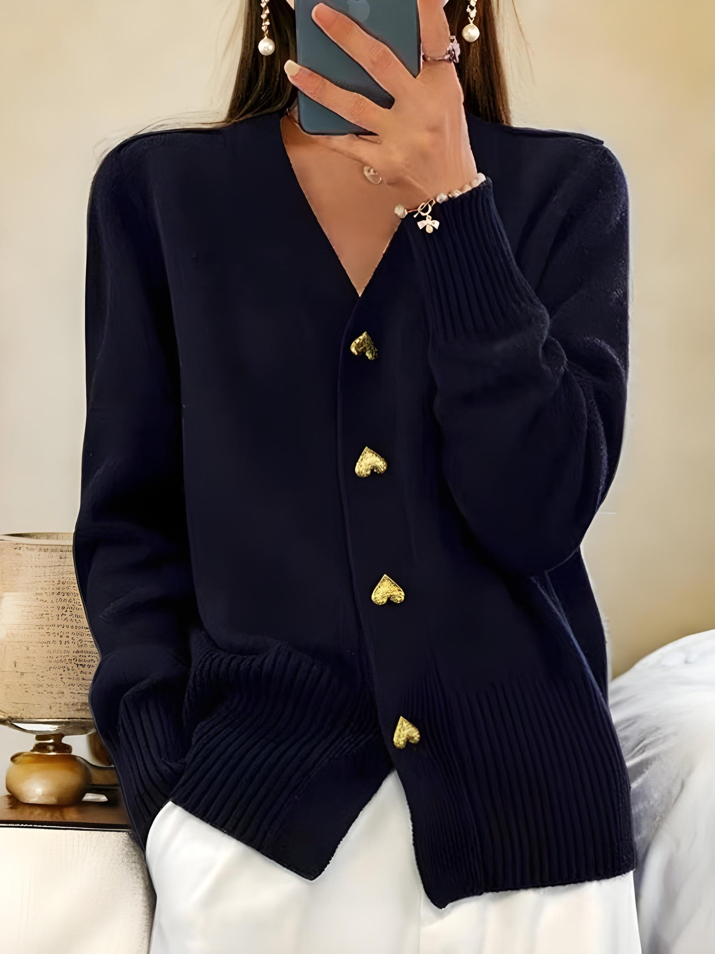 ELODIE CASUAL CARDIGAN
