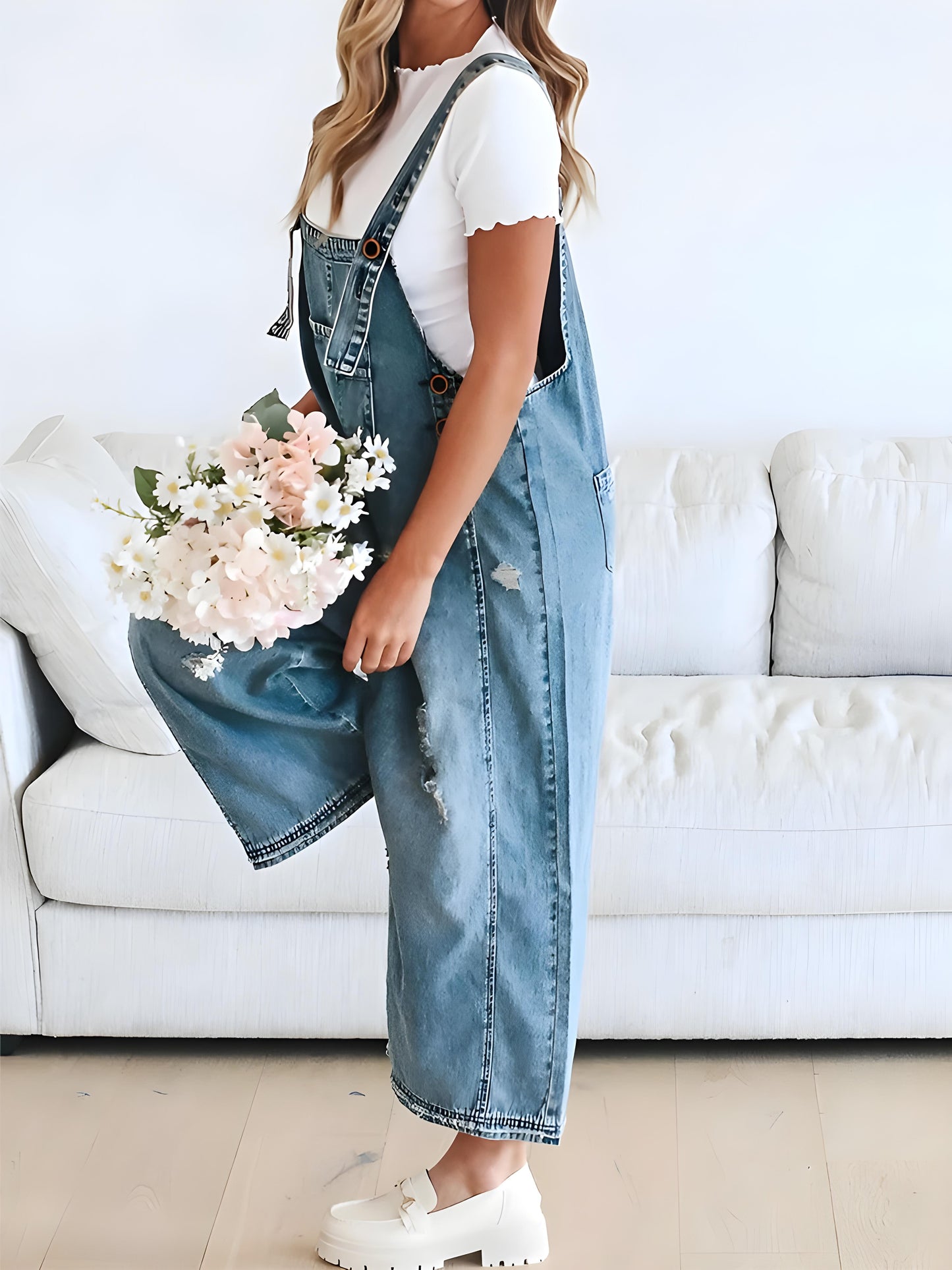 CAMDEN DENIM OVERALLS