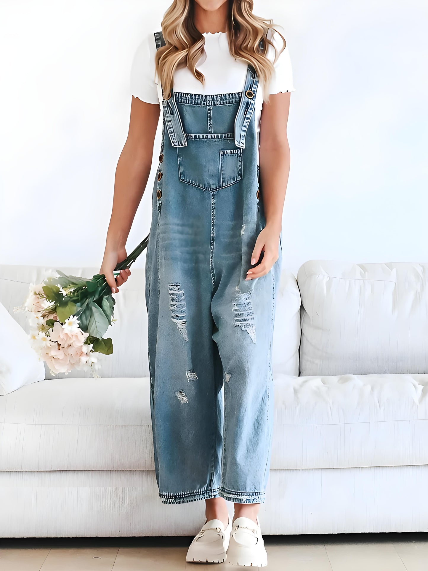 CAMDEN DENIM OVERALLS