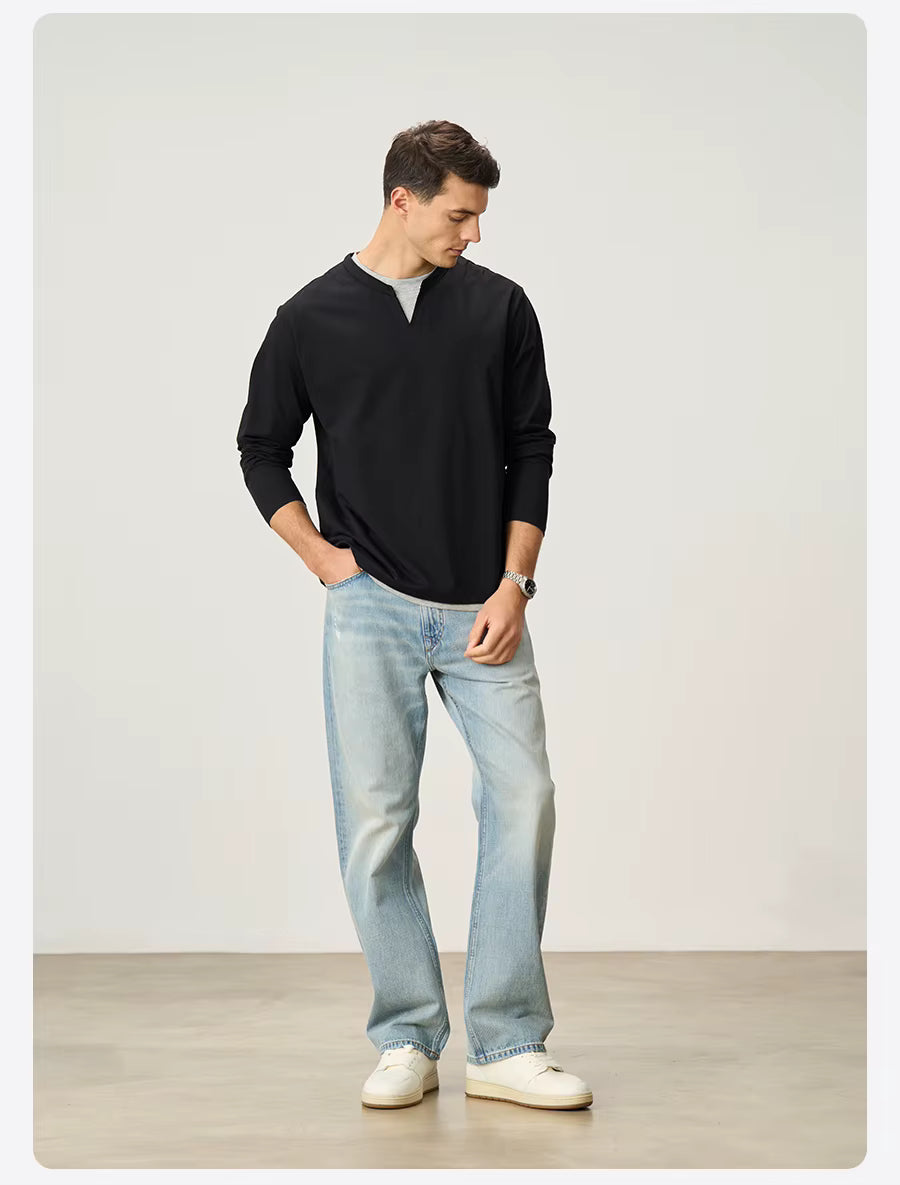 DUO WAFFLE LONG SLEEVE