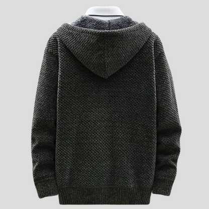 OSLO KNIT HOODIE