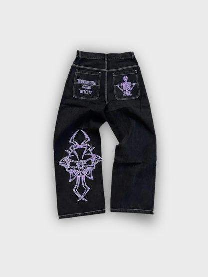 BLAZE EMBROIRERED JEANS