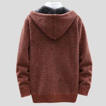 OSLO KNIT HOODIE