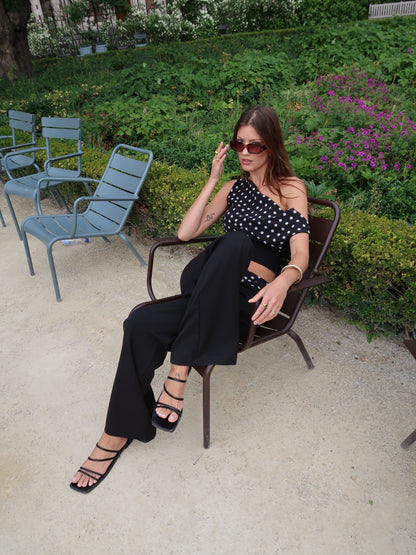 KIMMIE POLKADOT TOP