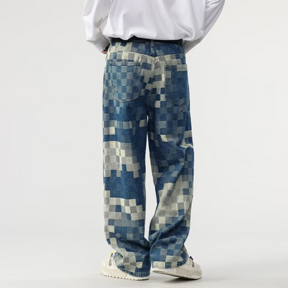 MOSAIC DENIM JEANS