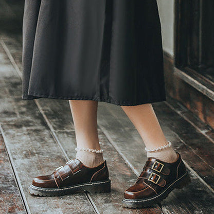SINCLAIR BUCKLE SHOES