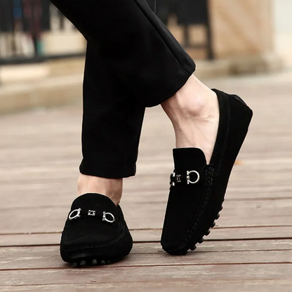 MONACO SUEDE LOAFERS