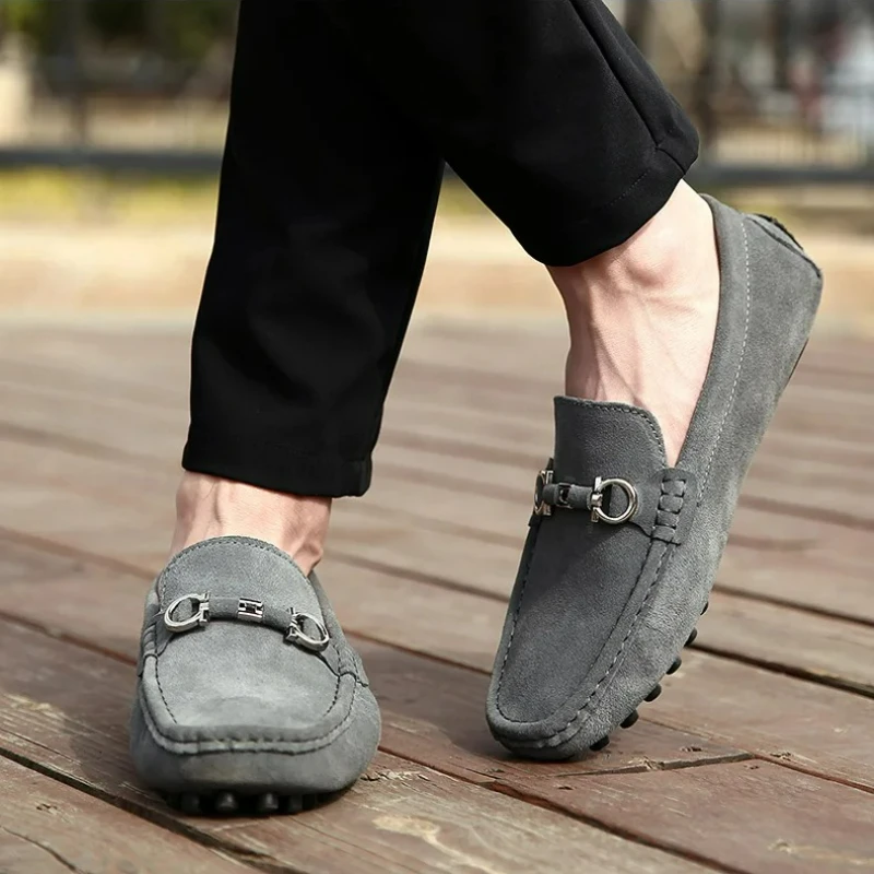 MONACO SUEDE LOAFERS