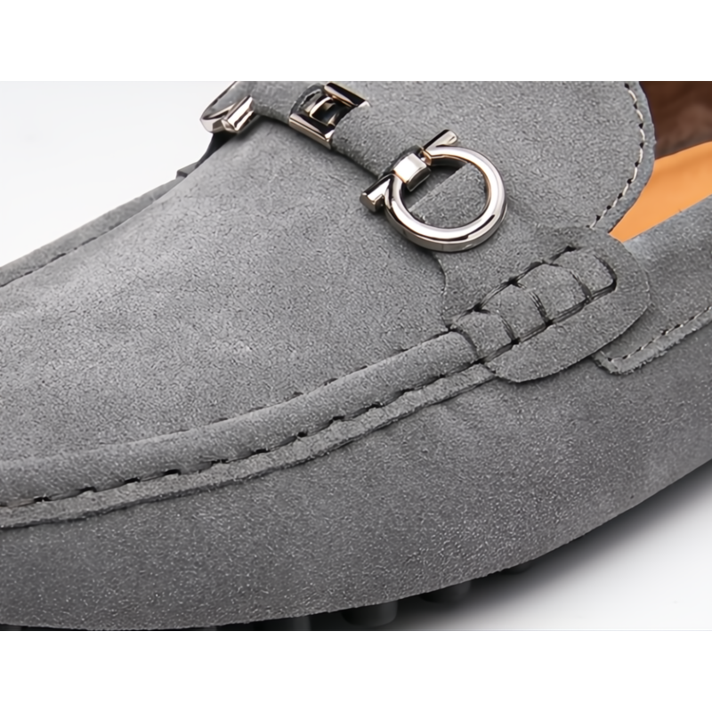 MONACO SUEDE LOAFERS