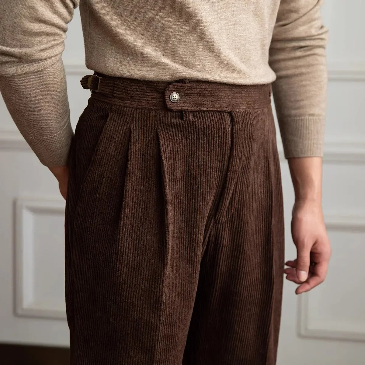 PEMBROKE CORDUROY TROUSERS