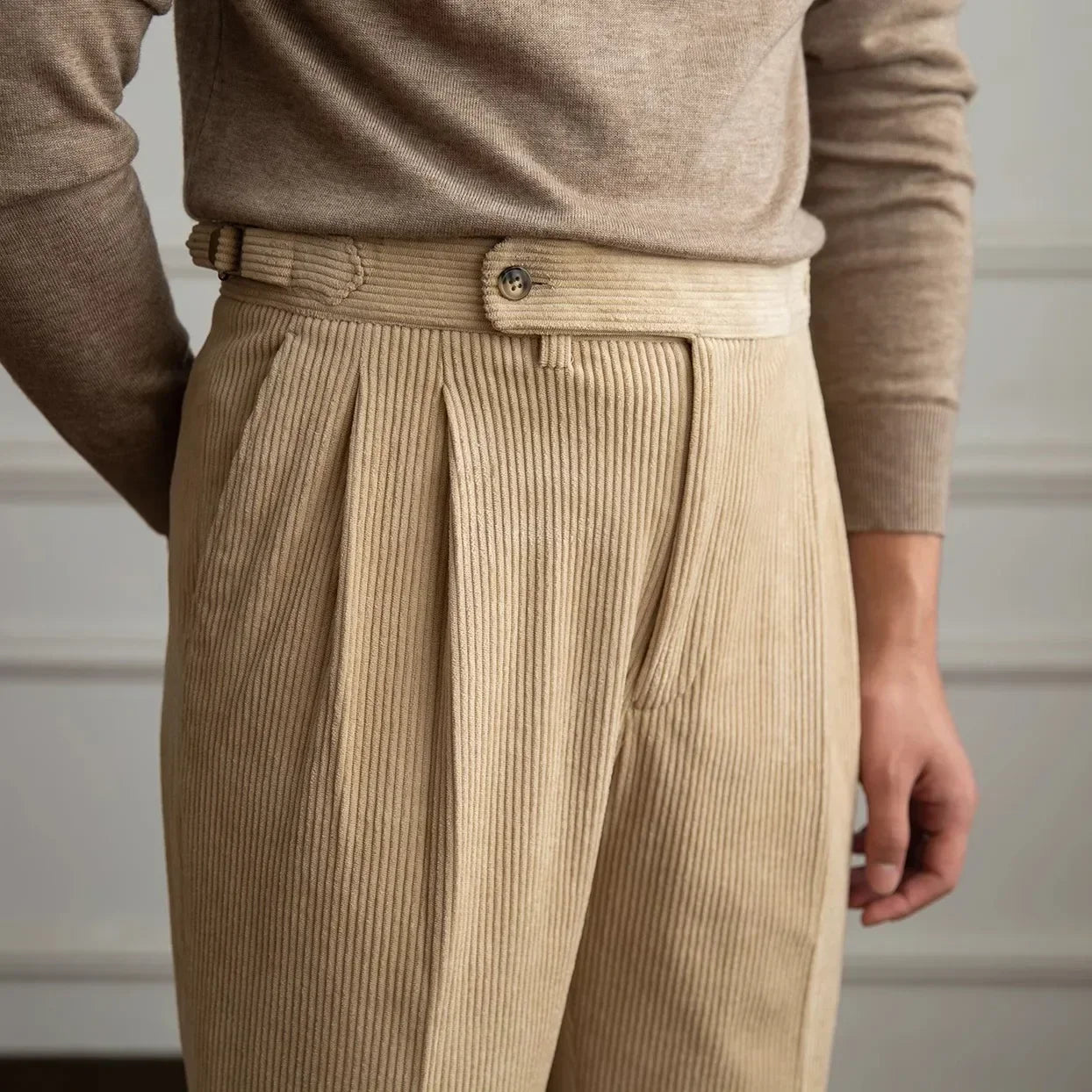 PEMBROKE CORDUROY TROUSERS