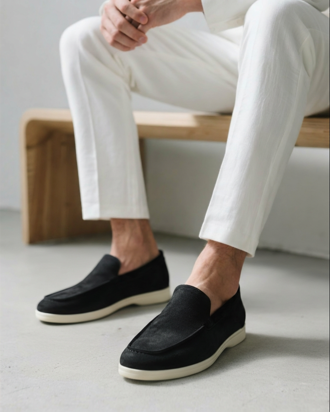 REGENT SUEDE LOAFERS