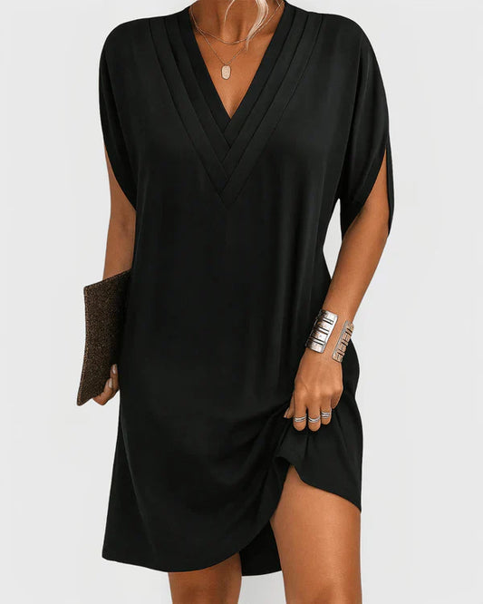 EVELYN SHORT SLEEVE DRESS