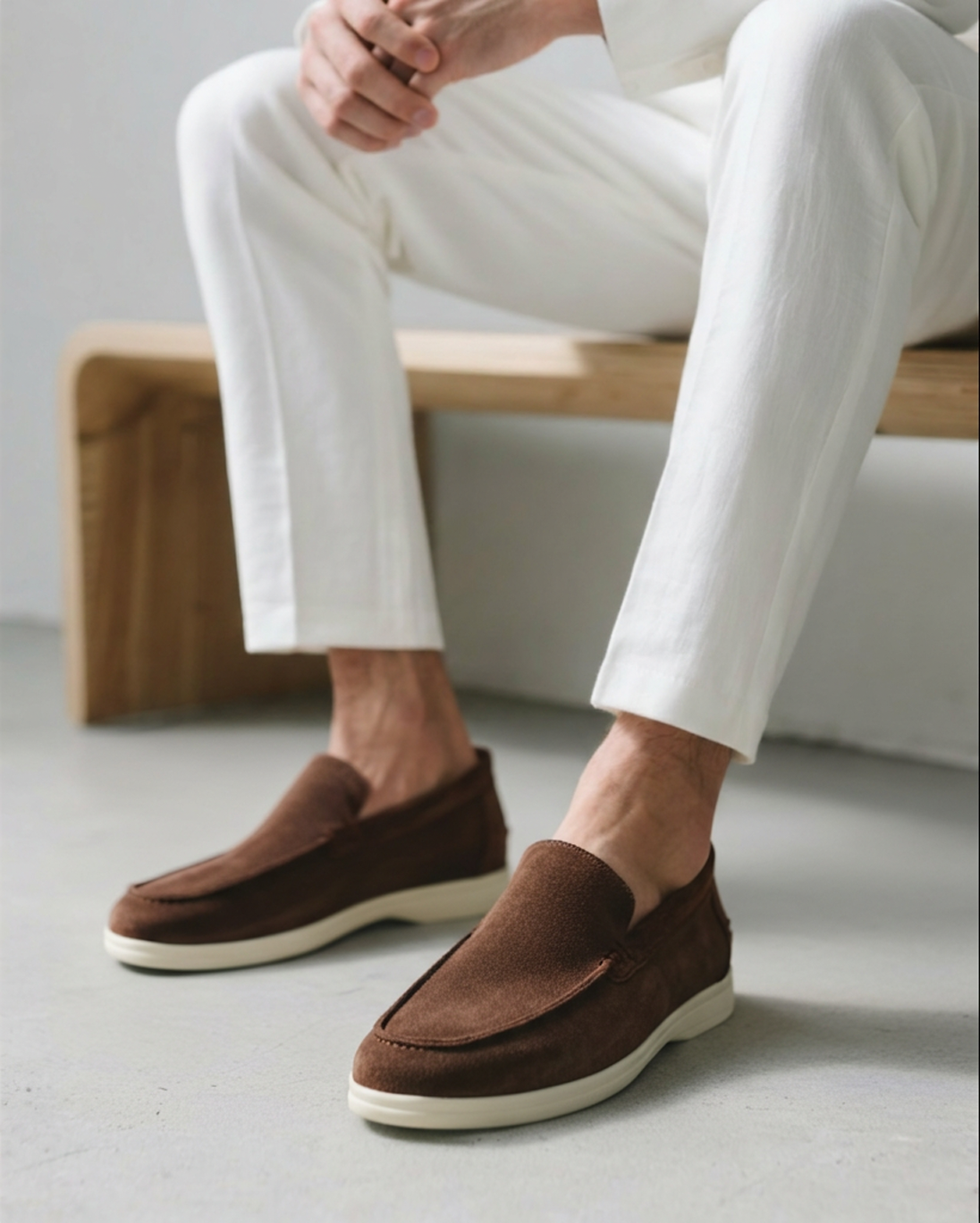 REGENT SUEDE LOAFERS
