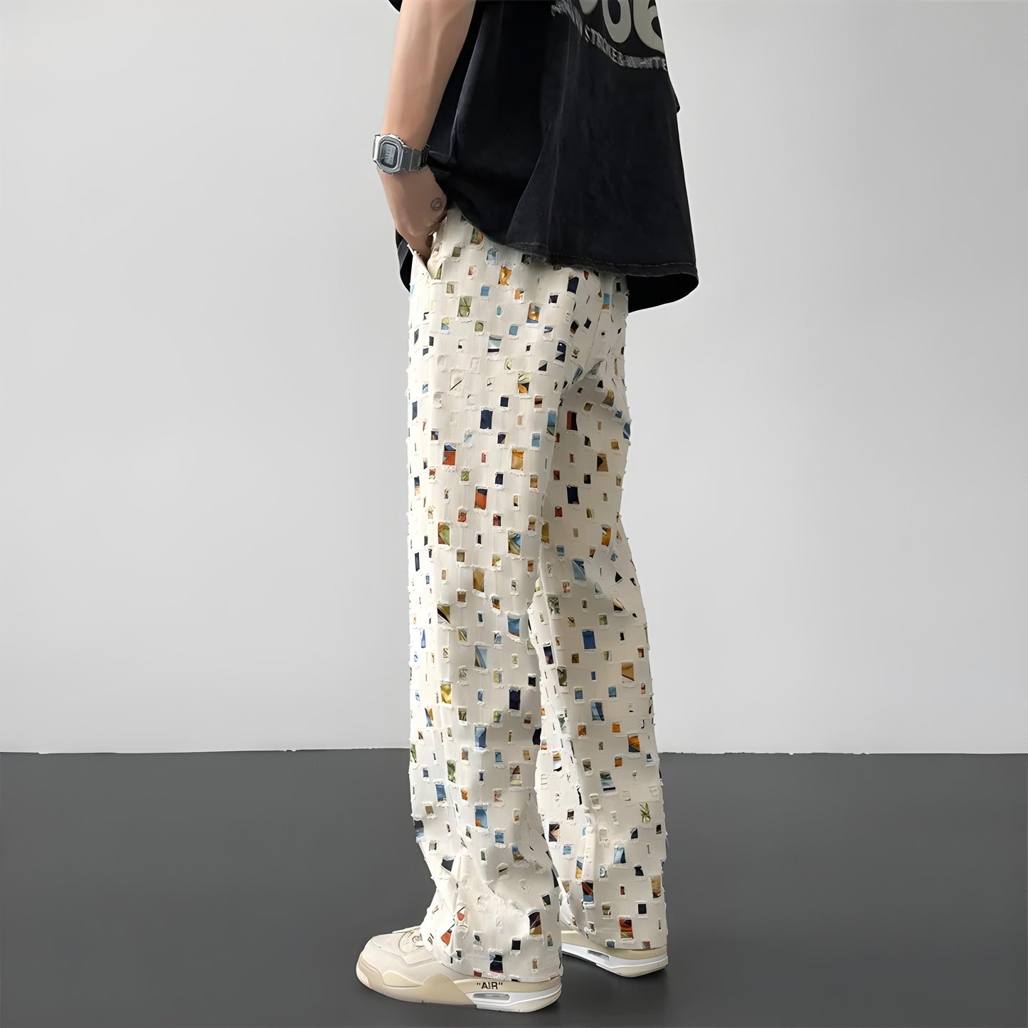 MOSAIC STRAIGHT PANTS