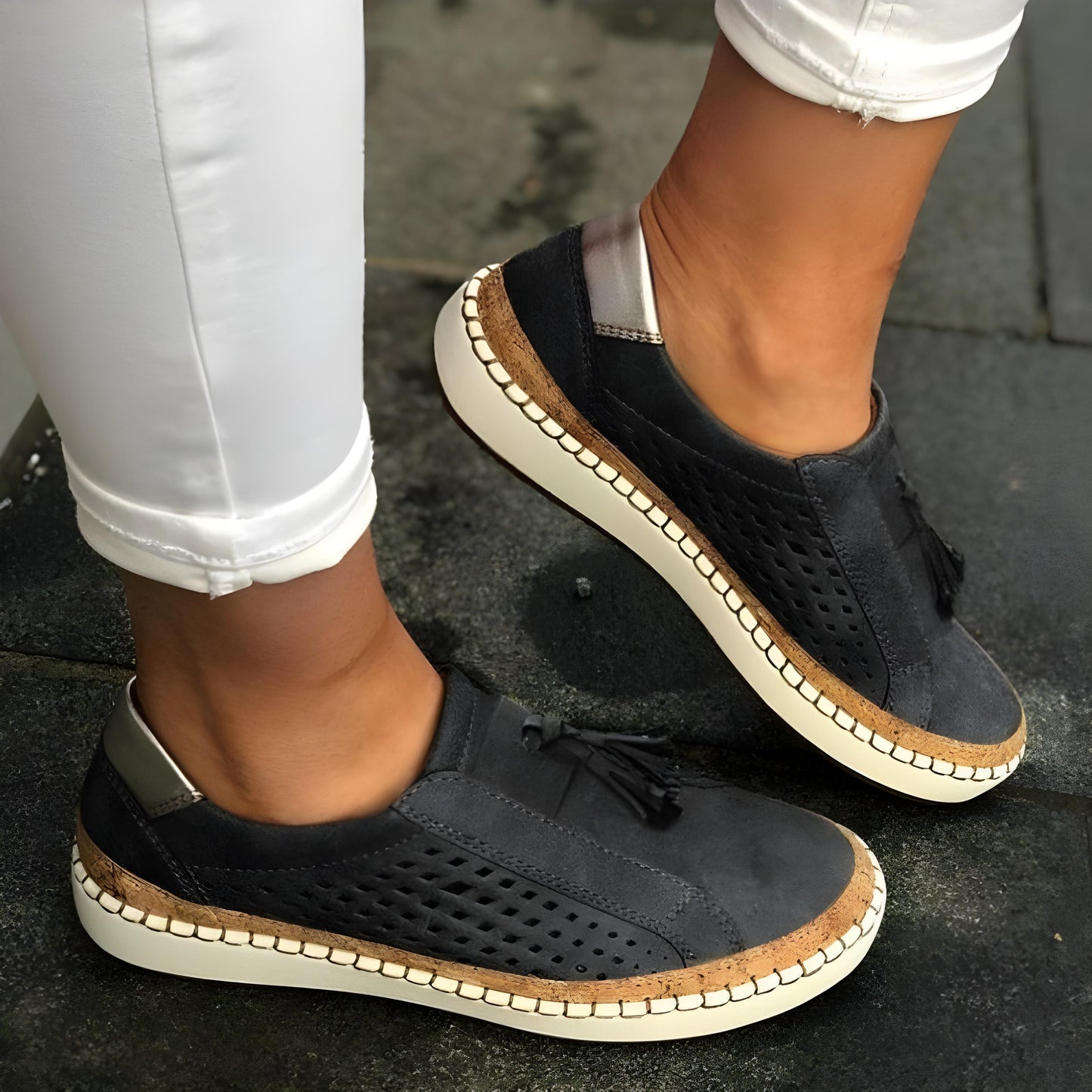 CALVONA SLIP ONS