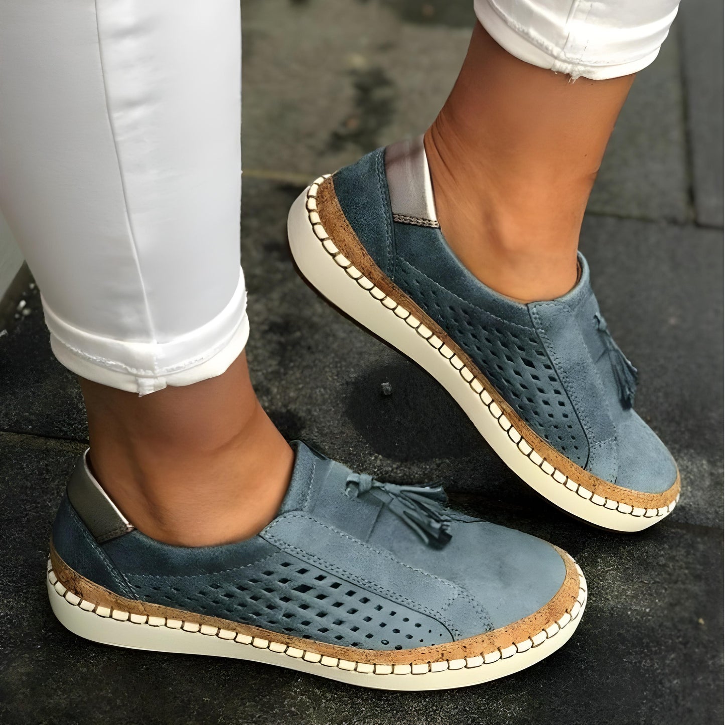 CALVONA SLIP ONS
