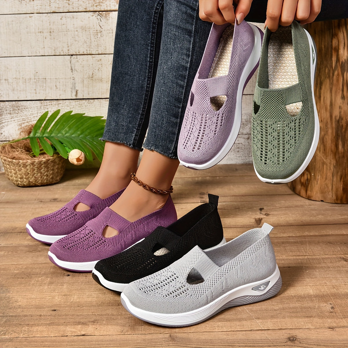 CARRY ORTHOPEDIC SLIP ONS
