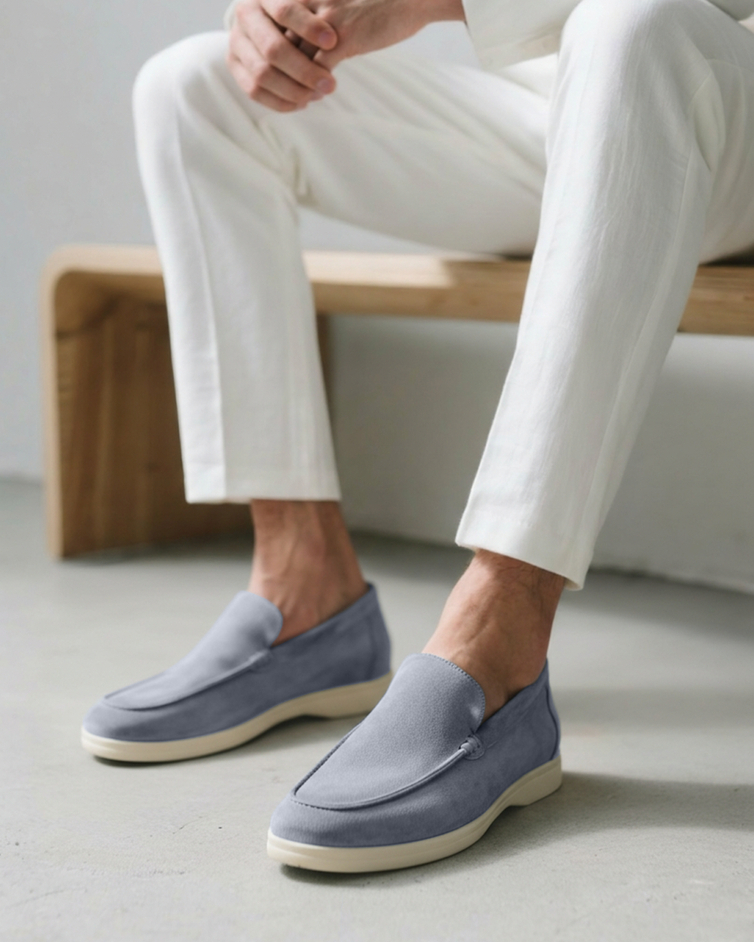 REGENT SUEDE LOAFERS