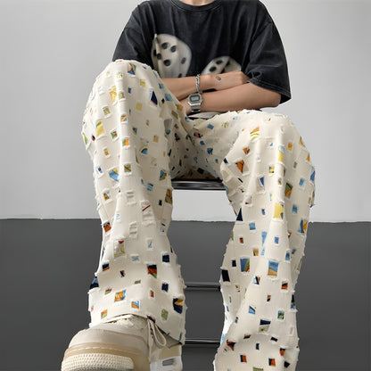 MOSAIC STRAIGHT PANTS
