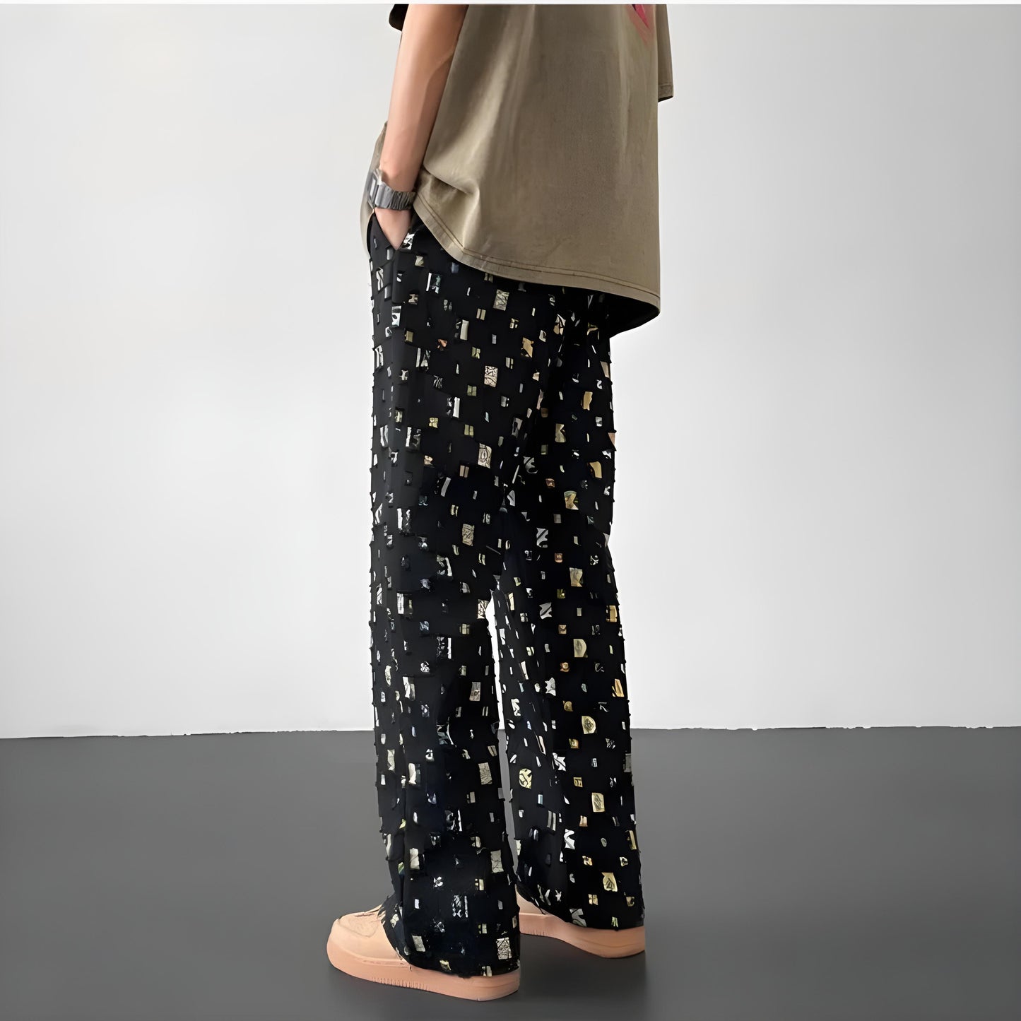 MOSAIC STRAIGHT PANTS