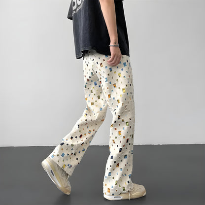 MOSAIC STRAIGHT PANTS