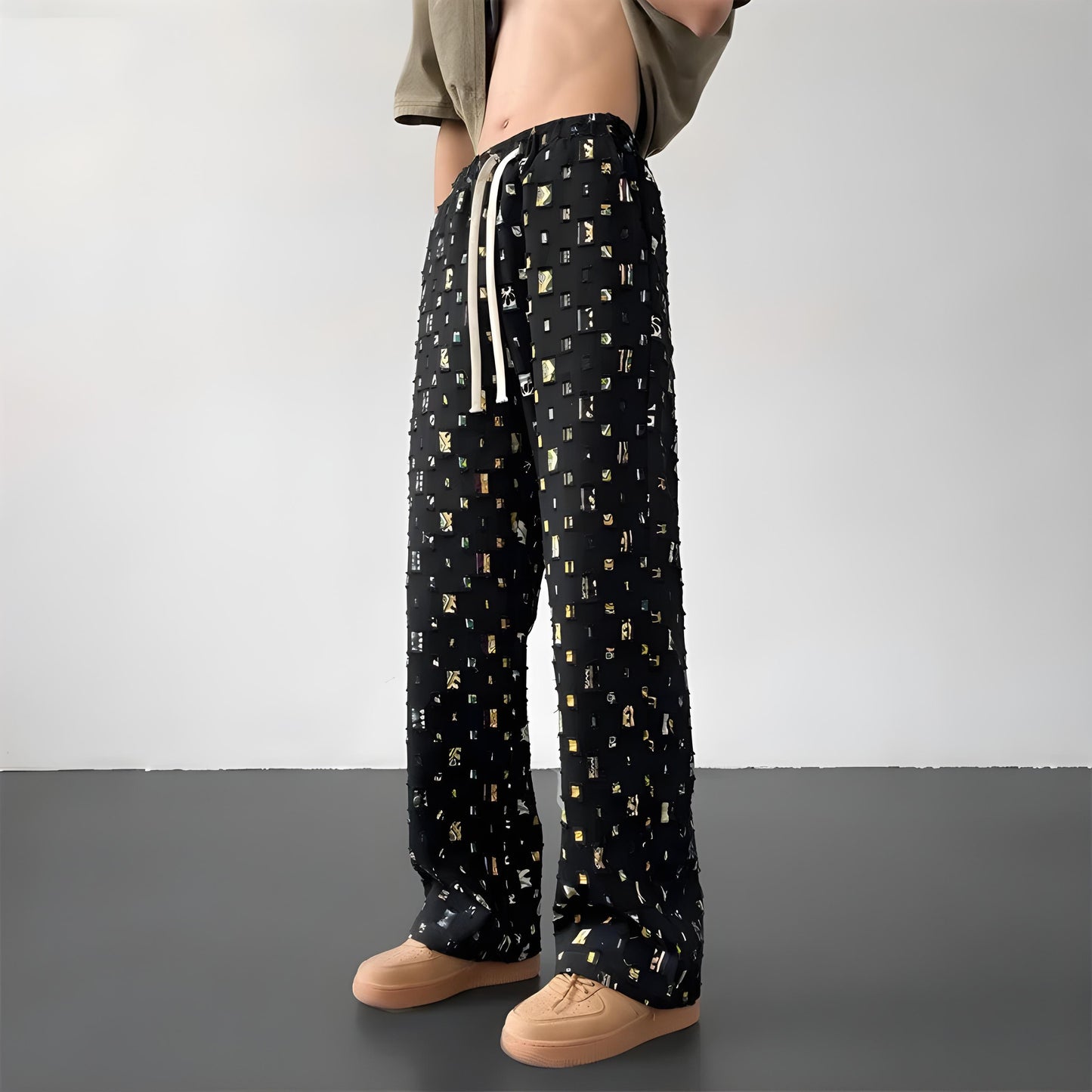 MOSAIC STRAIGHT PANTS