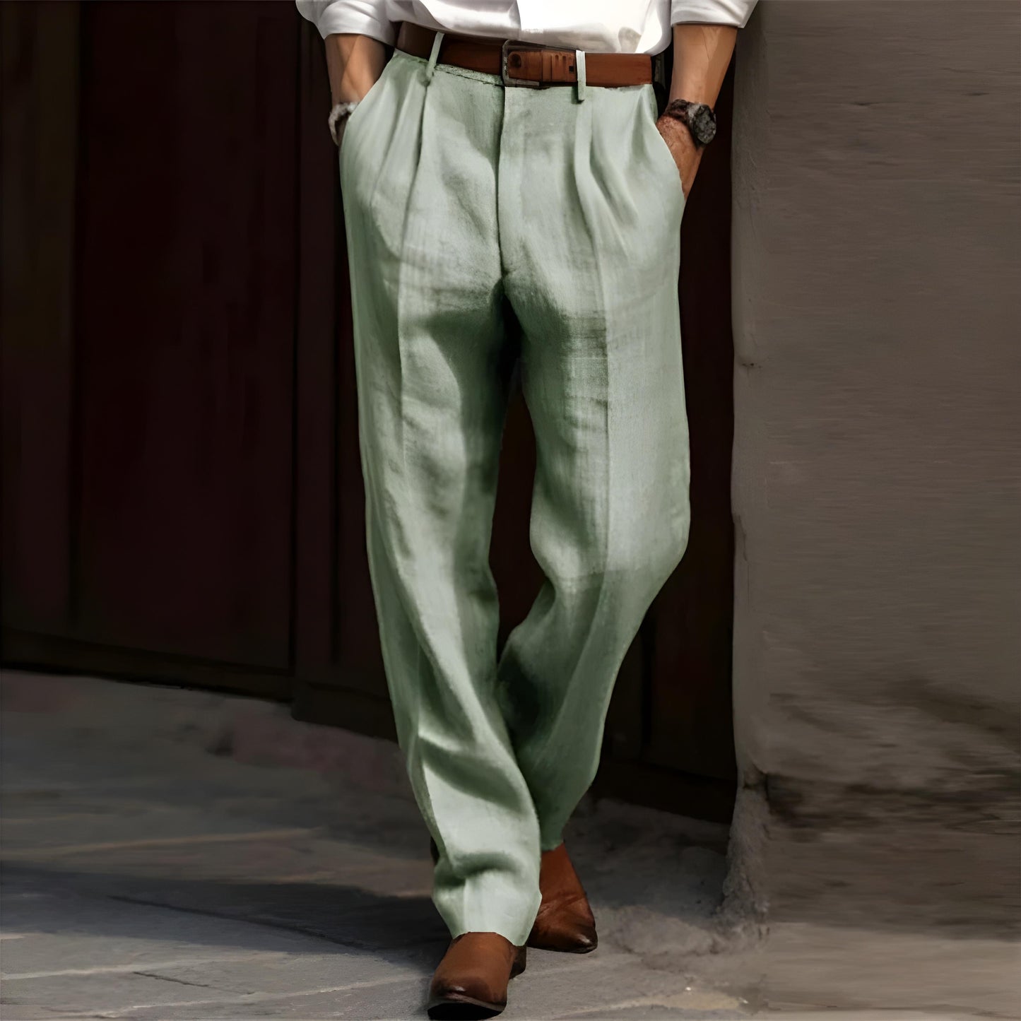 MATTEO COTTON PANTS
