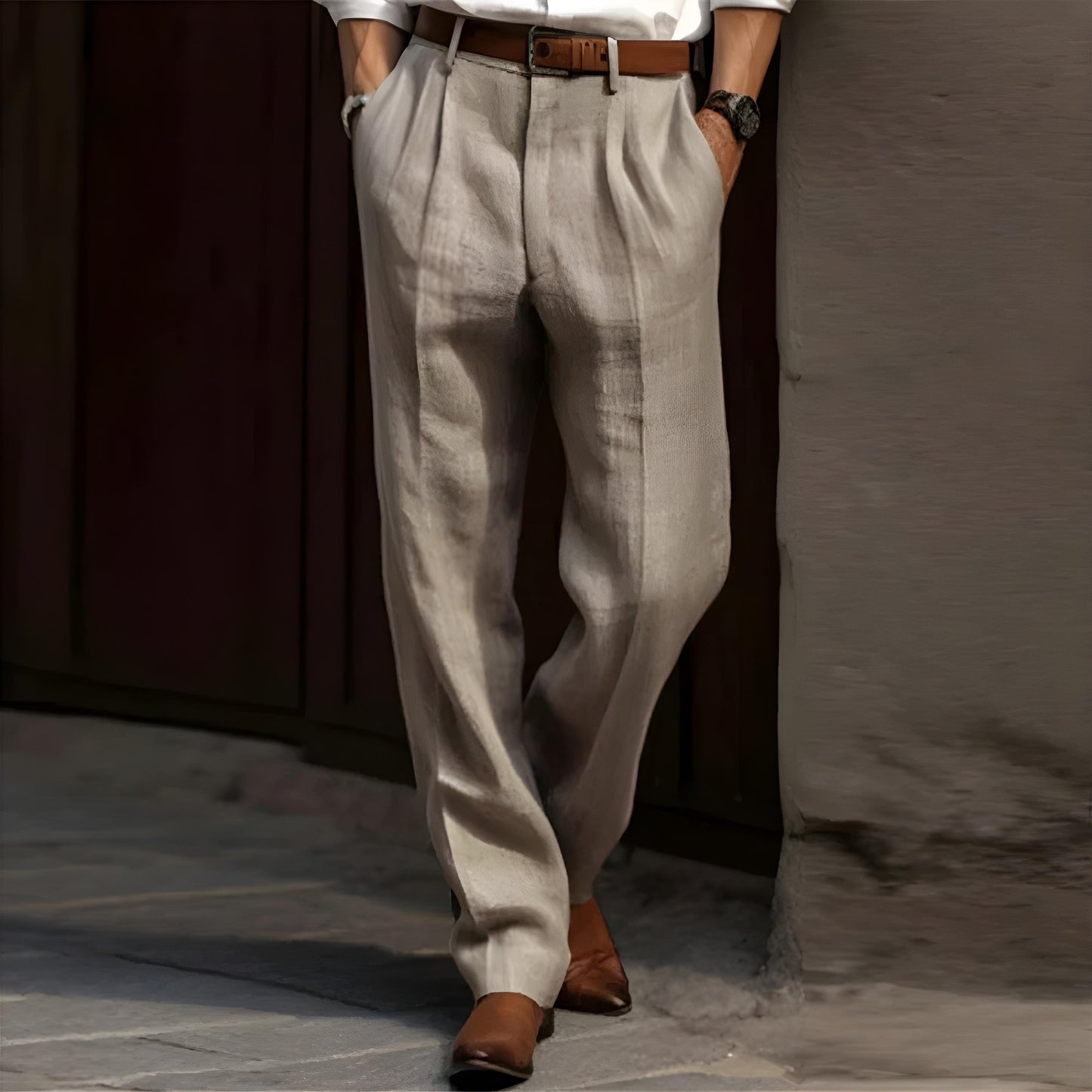 MATTEO COTTON PANTS