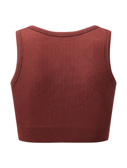MILA SCULPT CROP TOP