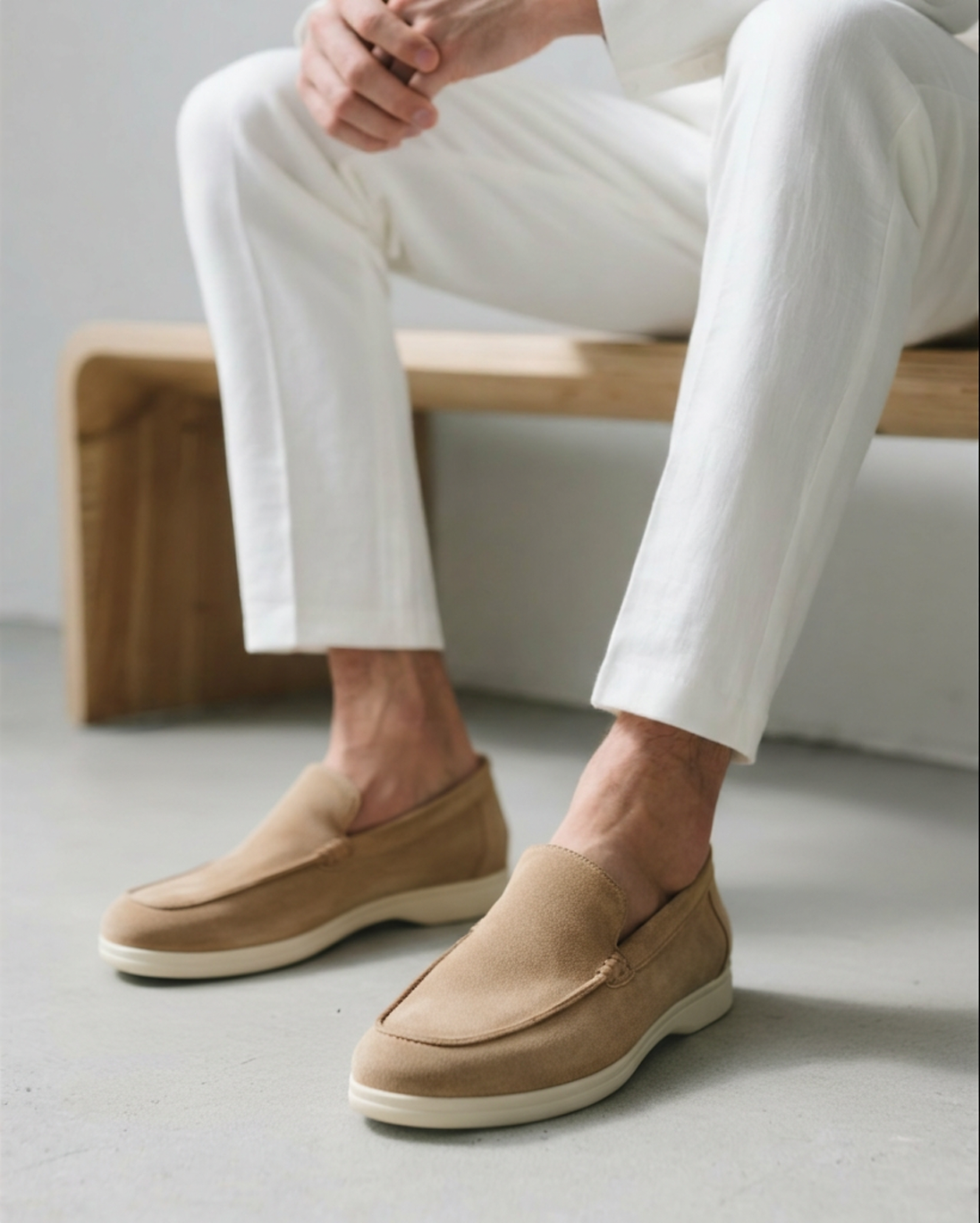 REGENT SUEDE LOAFERS