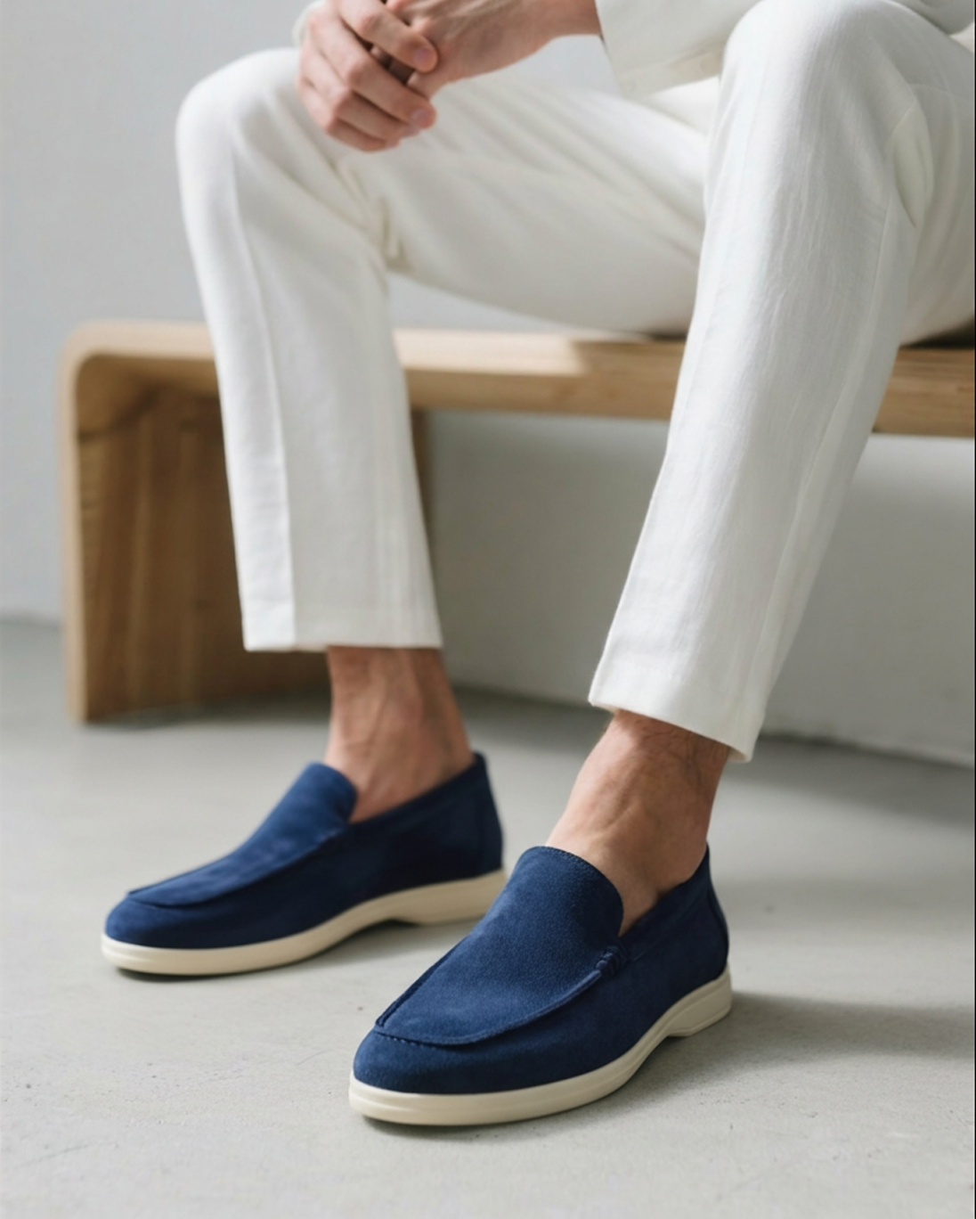 REGENT SUEDE LOAFERS