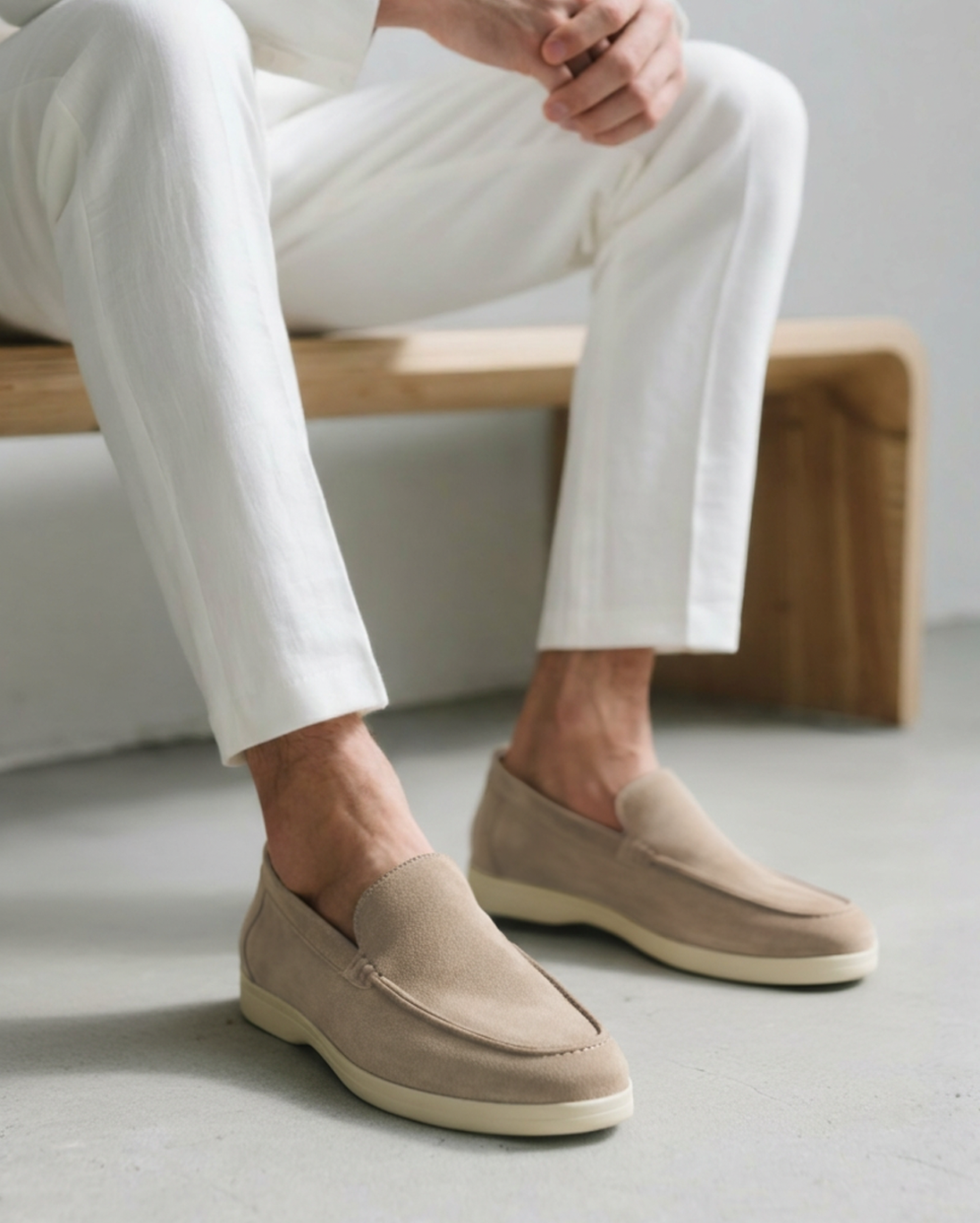 REGENT SUEDE LOAFERS