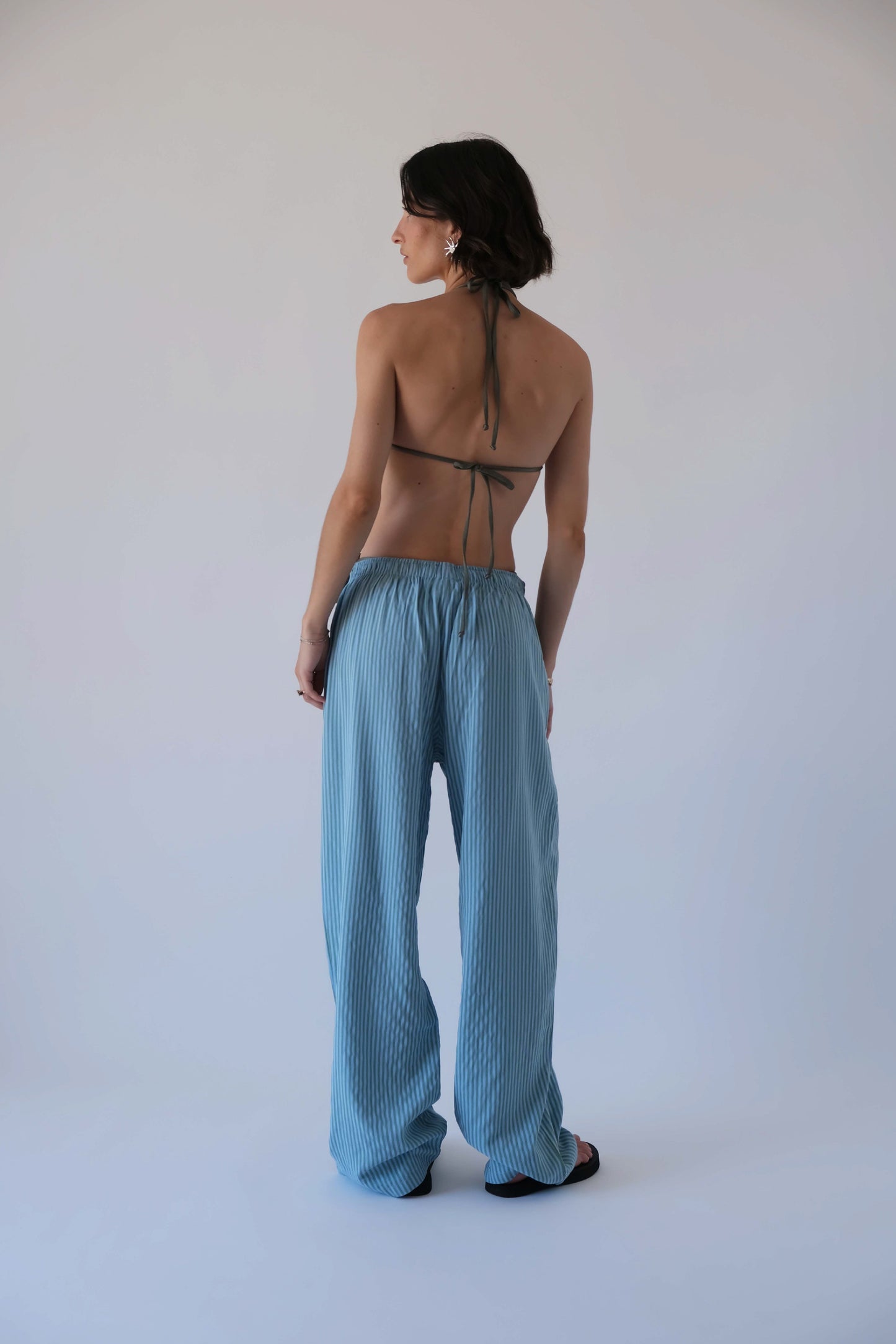 OCEAN STRIPE BOXER PANTS