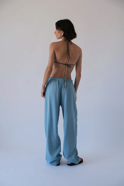 OCEAN STRIPE BOXER PANTS